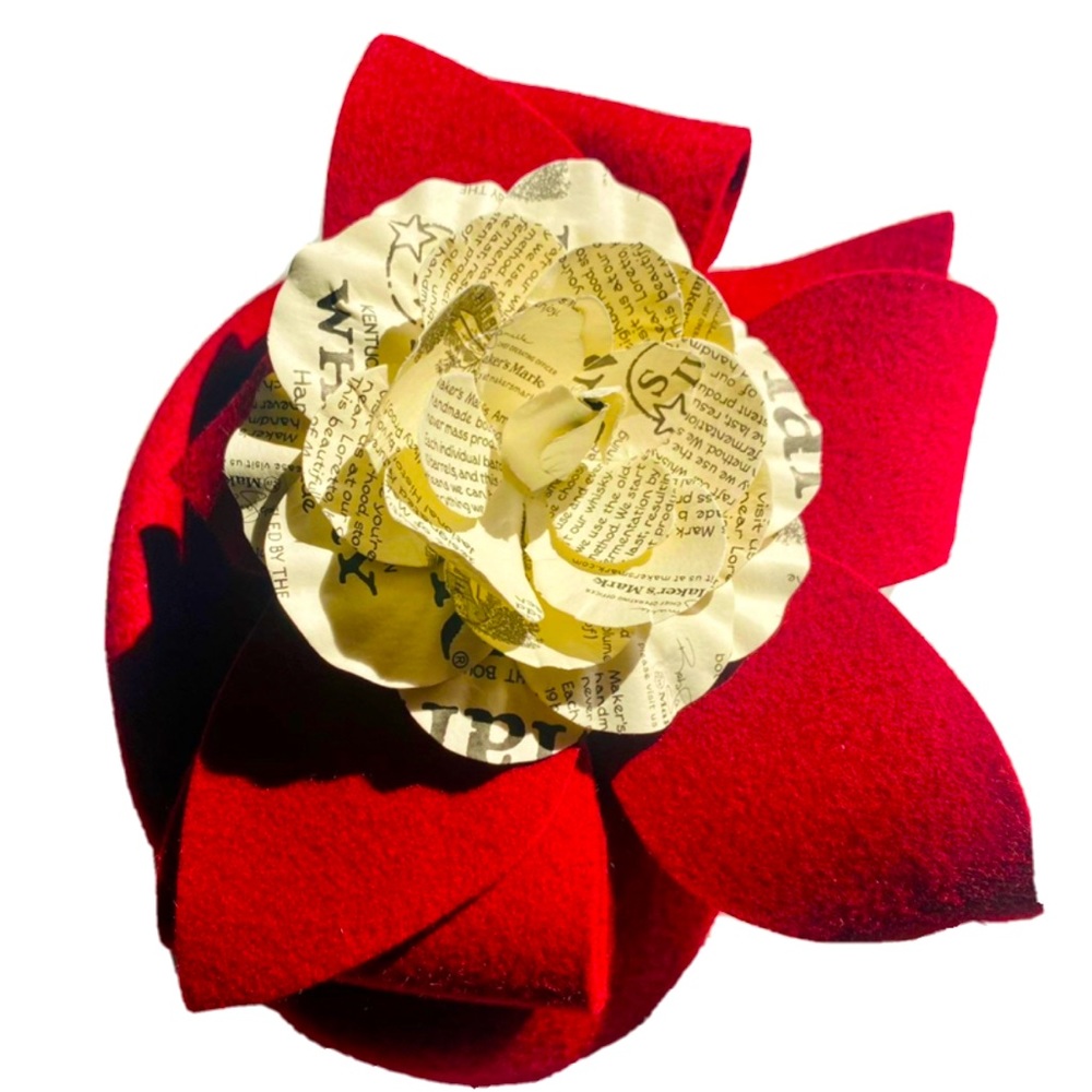 Wool Hat Derby Style Fascinator Makers Mark